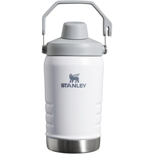 Stanley IceFlow Fast Flow Jug with Handle 96 oz | Twist On Angled Spout Lid | Leakproof for Travel and Sports | Insulated Stainless Steel | BPA-Free | Rose Quartz(Polar)