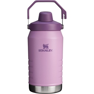 Stanley IceFlow Fast Flow Jug with Handle 96 oz | Twist On Angled Spout Lid | Leakproof for Travel and Sports | Insulated Stainless Steel | BPA-Free | Rose Quartz(Lilac)