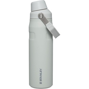 Stanley IceFlow Fast Flow Water Bottle 24 oz | Angled Spout Lid | Lightweight and Leakproof for Travel and Sports | Insulated Stainless Steel | BPA-Free | Fog Glimmer