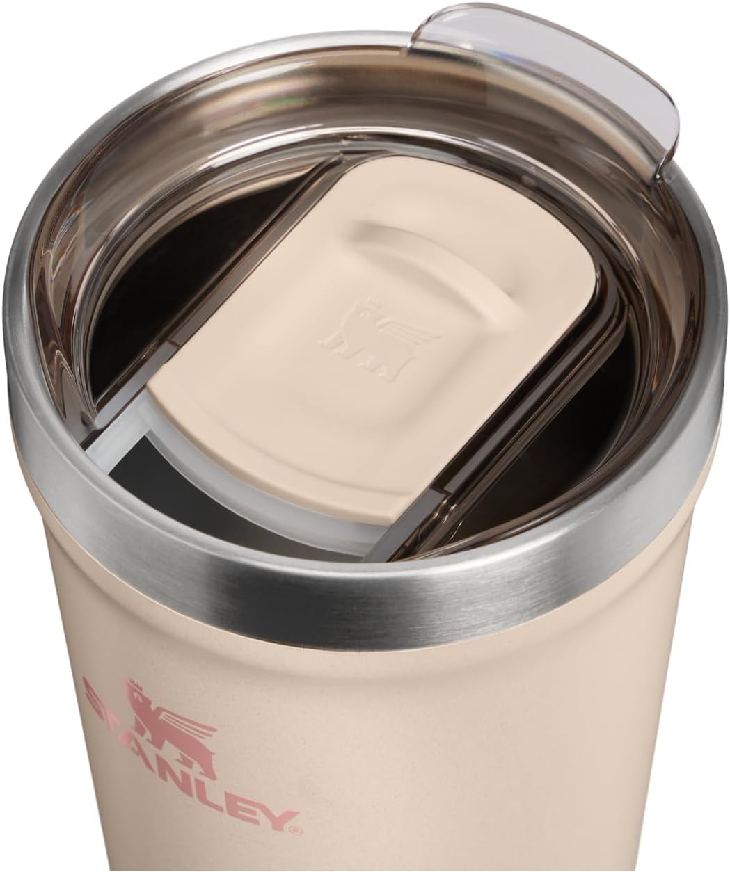 image:imageSTANLEY Everyday Tumbler 20 oz Press Fit Drink Through Lid Beverage Coffee and Cocktail Cup Insulated Stainless Steel Wine Glass BPAFree Champagne