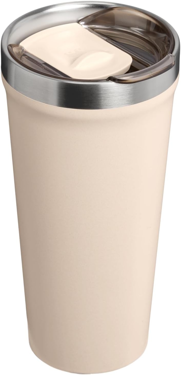 image:imageSTANLEY Everyday Tumbler 20 oz Press Fit Drink Through Lid Beverage Coffee and Cocktail Cup Insulated Stainless Steel Wine Glass BPAFree Champagne