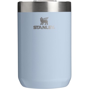STANLEY Everyday Camp Cup 12 oz | Drink Through Lid | Cup for Coffee, Tea and Drinks | Insulated Stainless Steel | BPA-Free | Blue Dream Gloss