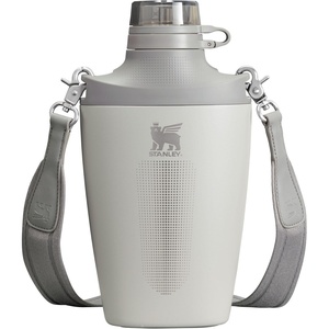 Stanley Cross Bottle 23 oz | Travel Water Bottle with Jacquard Strap | Leakproof Tritan Lid with Removable Straw | Insulated Stainless Steel | BPA-Free | Toast VRT(Ash)