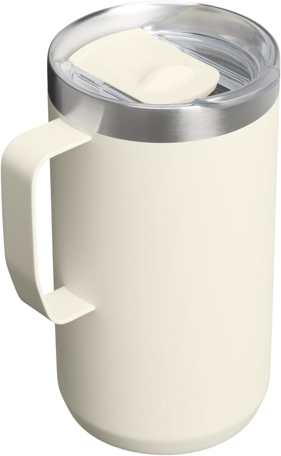 image:imageSTANLEY Everyday Camp Mug 12 oz Drink Through Lid Cup for Coffee Tea and Drinks Insulated Stainless Steel Coffee Mug BPAFree ChampagneCream