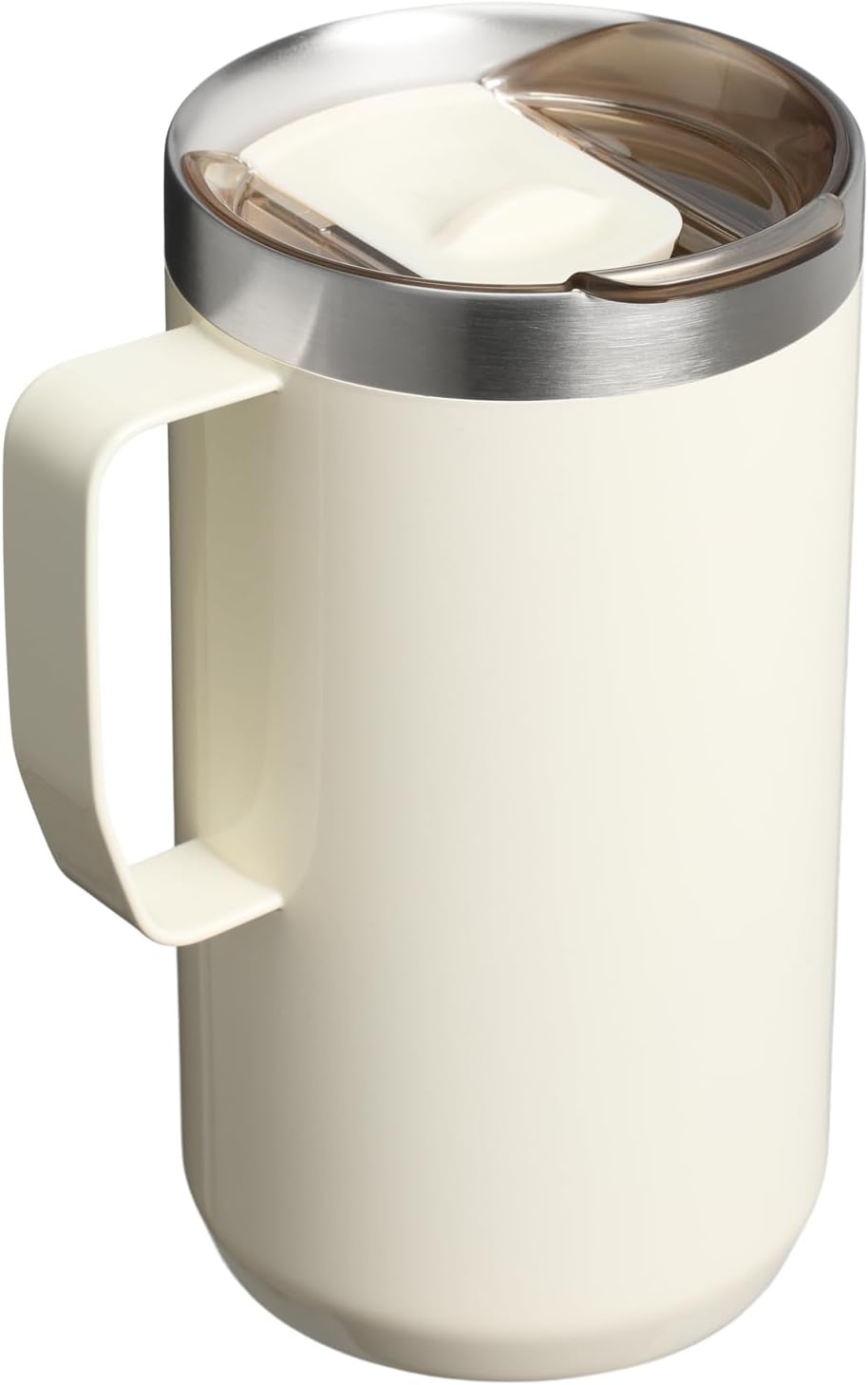 image:imageSTANLEY Everyday Camp Mug 12 oz Drink Through Lid Cup for Coffee Tea and Drinks Insulated Stainless Steel Coffee Mug BPAFree ChampagneCream Gloss