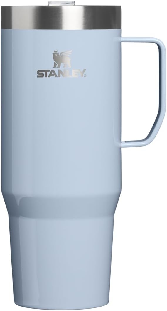 image:imageSTANLEY The Everyday Suburban Mug 16 oz Drink Through Lid Cup for Coffee Tea and Drinks Insulated Stainless Steel Coffee Mug BPAFree Blue Dream GlossBlue Dream Gloss