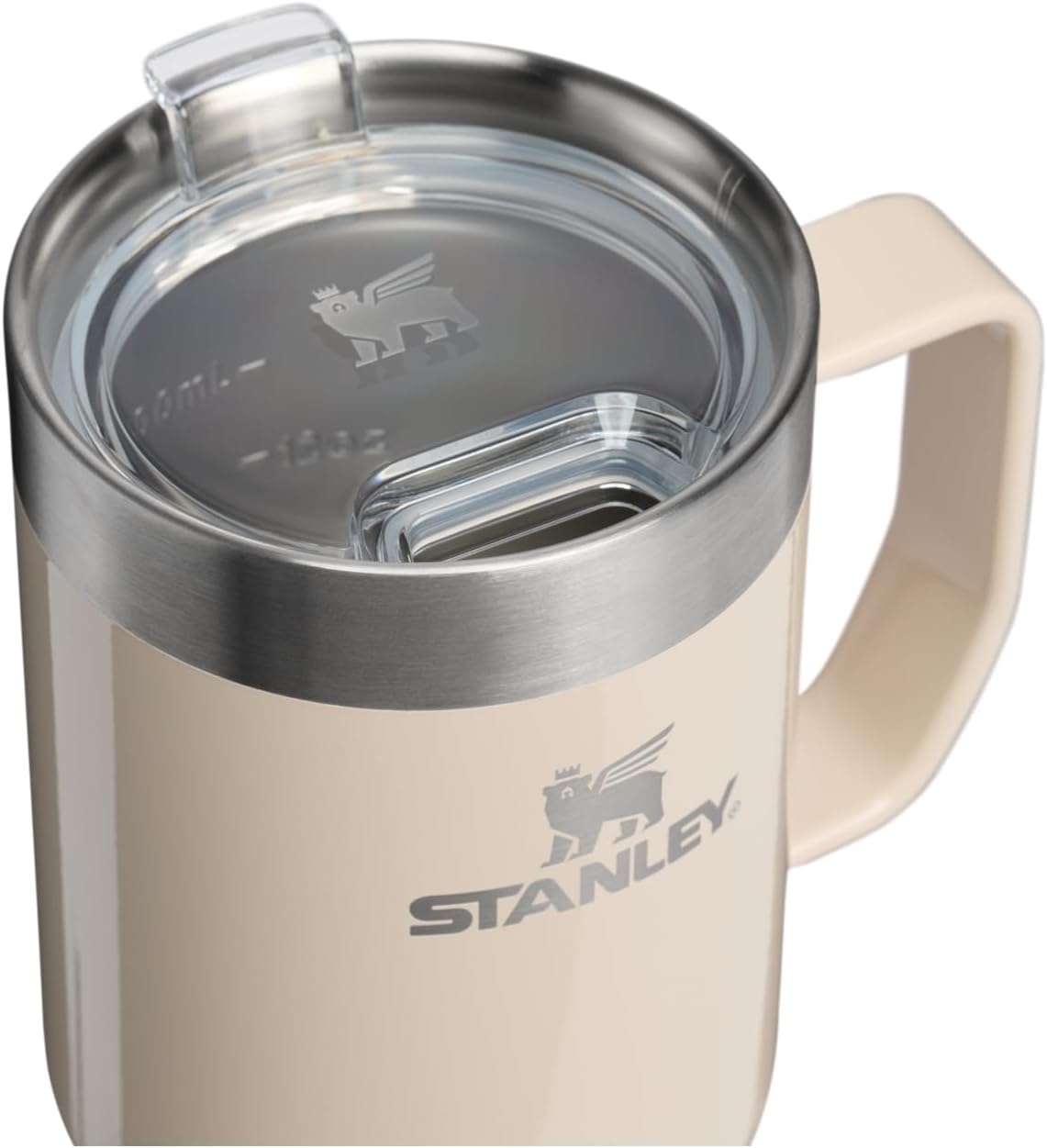 image:imageSTANLEY The Everyday Suburban Mug 16 oz Drink Through Lid Cup for Coffee Tea and Drinks Insulated Stainless Steel Coffee Mug BPAFree Blue Dream GlossChampagne Gloss