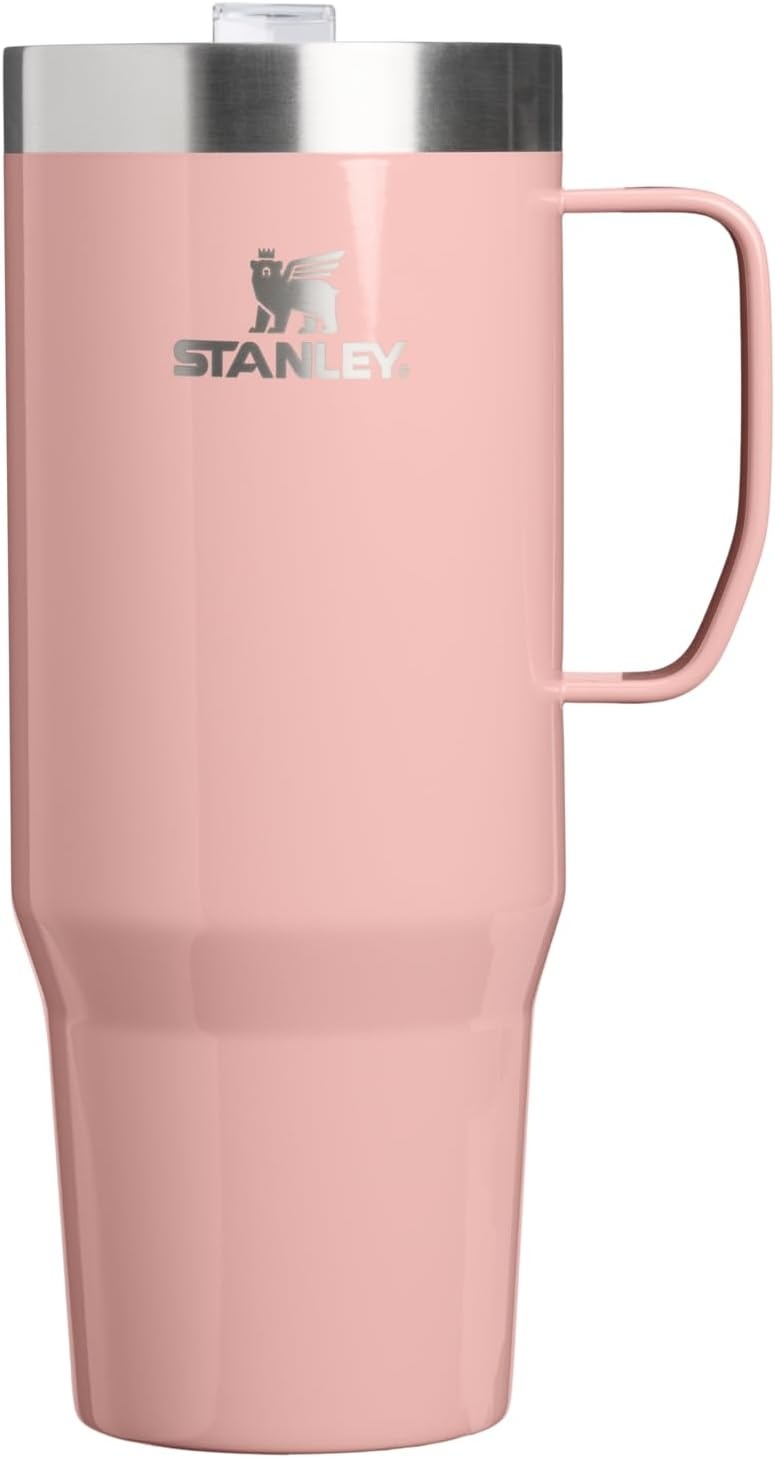 image:imageSTANLEY The Everyday Suburban Mug 16 oz Drink Through Lid Cup for Coffee Tea and Drinks Insulated Stainless Steel Coffee Mug BPAFree Blue Dream GlossPeach Rose Gloss