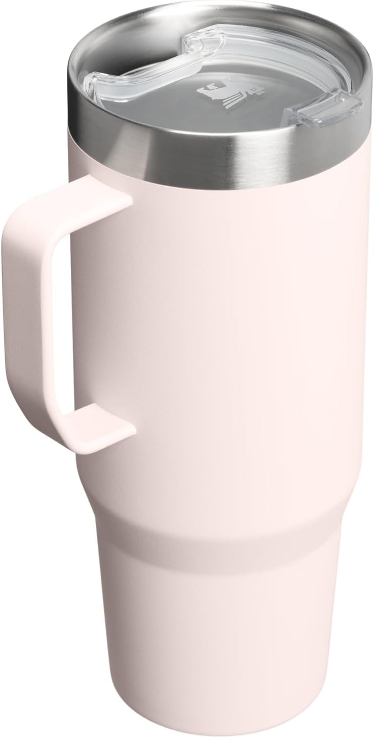 image:imageSTANLEY The Everyday Suburban Mug 16 oz Drink Through Lid Cup for Coffee Tea and Drinks Insulated Stainless Steel Coffee Mug BPAFree Blue Dream GlossRose Quartz