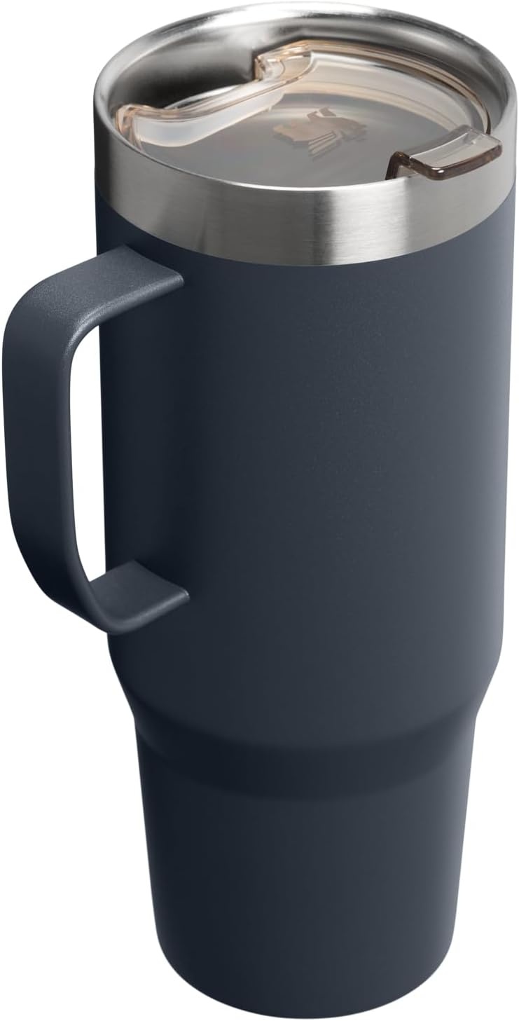 image:imageSTANLEY The Everyday Suburban Mug 16 oz Drink Through Lid Cup for Coffee Tea and Drinks Insulated Stainless Steel Coffee Mug BPAFree Blue Dream GlossTwilight