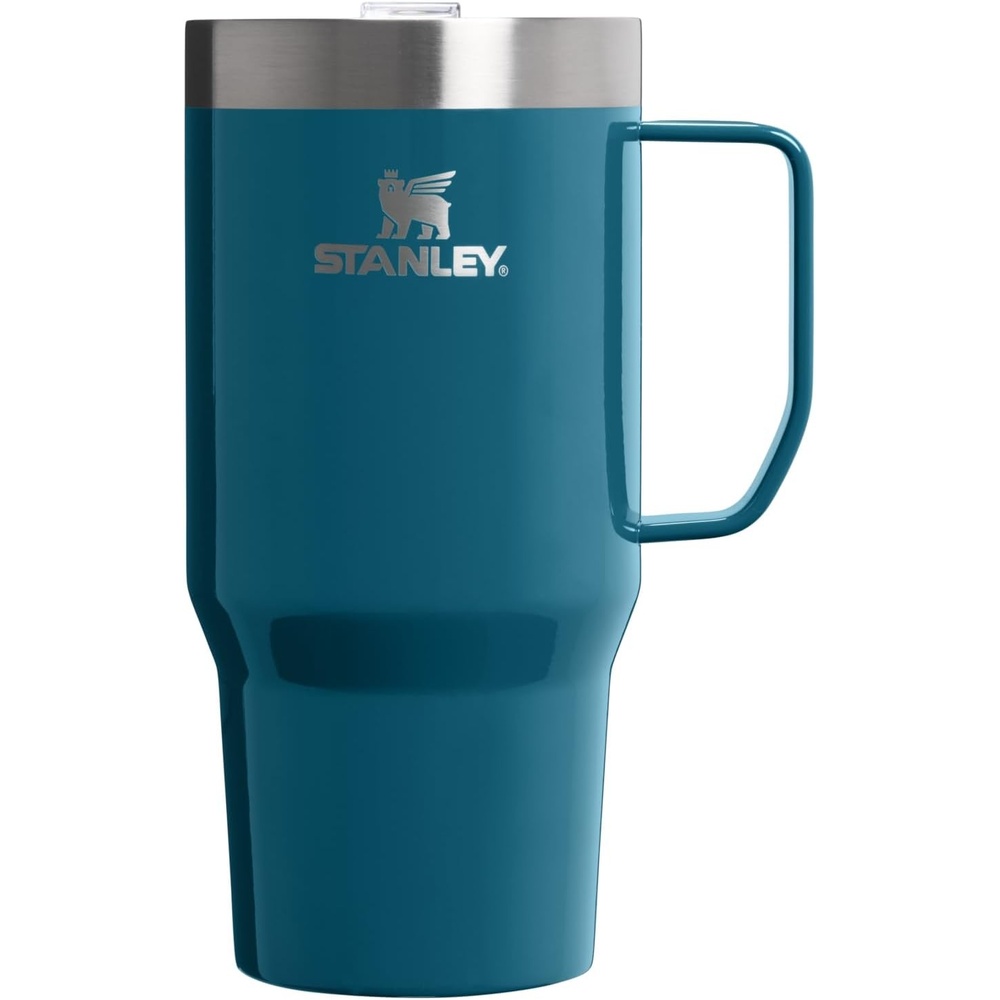 image:imageSTANLEY The Everyday Suburban Mug 16 oz Drink Through Lid Cup for Coffee Tea and Drinks Insulated Stainless Steel Coffee Mug BPAFree Blue Dream GlossCoastal Teal Gloss