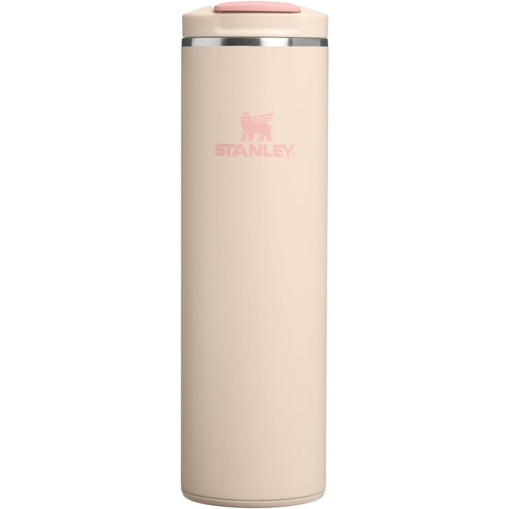 image:imageSTANLEY Transit FlipTop Mug Leakproof Coffee Travel Cup Vacuum Insulated Stainless Steel Stays Hot or Cold for Hours BPAFree 16 oz Champagne