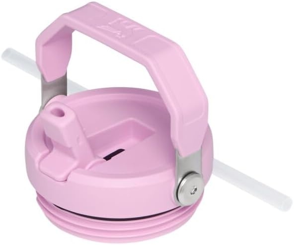 image:imageSTANLEY IceFlow 20 Flip Straw Tumbler 30 oz Pacific Hypergrip Easy Carry Handle Twist On Lid and Flip Up Straw Leak Resistant Water Bottle Insulated Stainless Steel BPAFreePlum Stripe