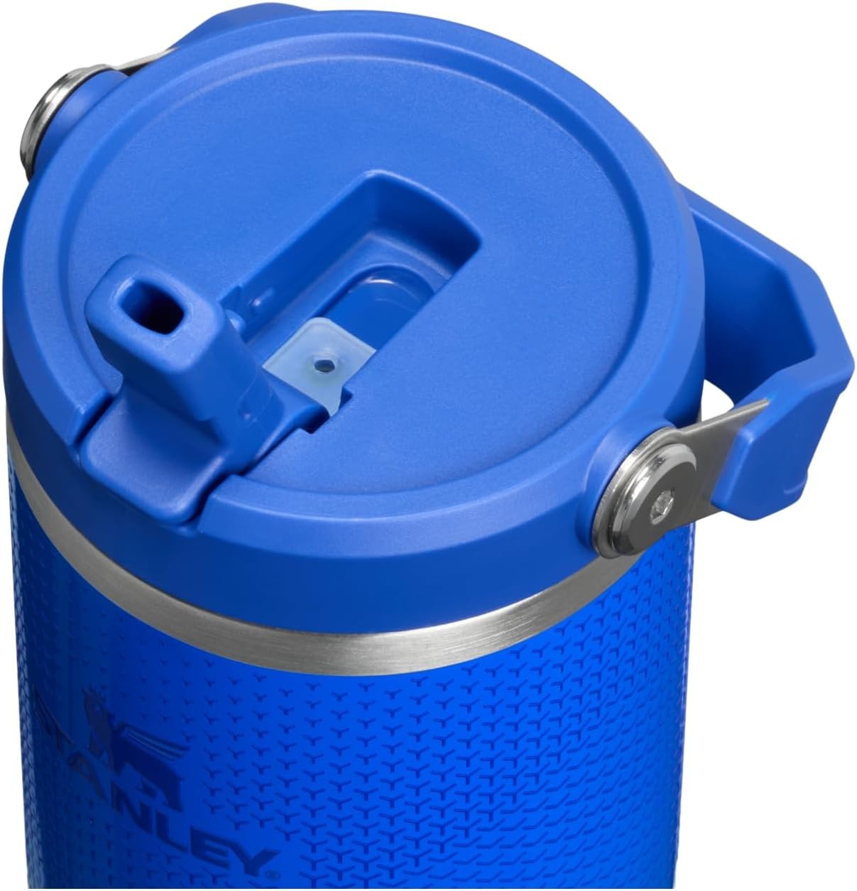 image:imageSTANLEY IceFlow 20 Flip Straw Tumbler 30 oz Pacific Hypergrip Easy Carry Handle Twist On Lid and Flip Up Straw Leak Resistant Water Bottle Insulated Stainless Steel BPAFreePacific Hypergrip