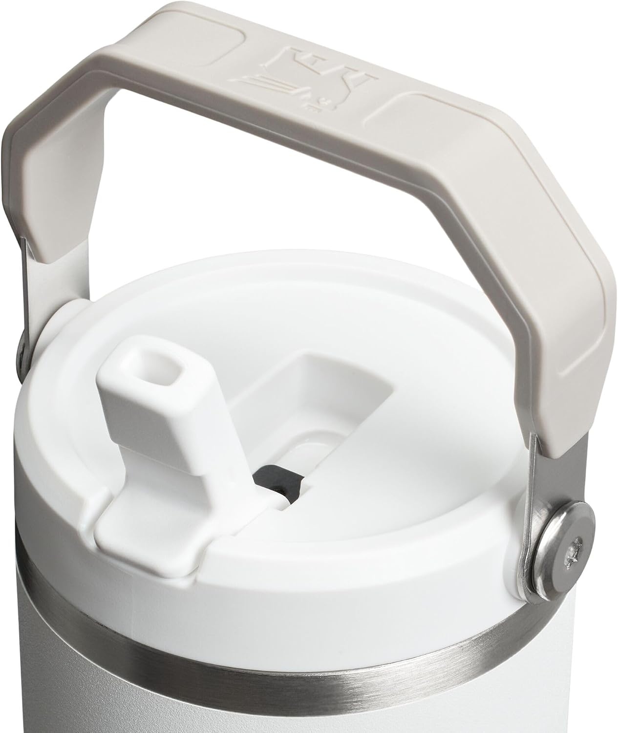 image:imageSTANLEY IceFlow 20 Flip Straw Tumbler 30 oz Pacific Hypergrip Easy Carry Handle Twist On Lid and Flip Up Straw Leak Resistant Water Bottle Insulated Stainless Steel BPAFreeFrost