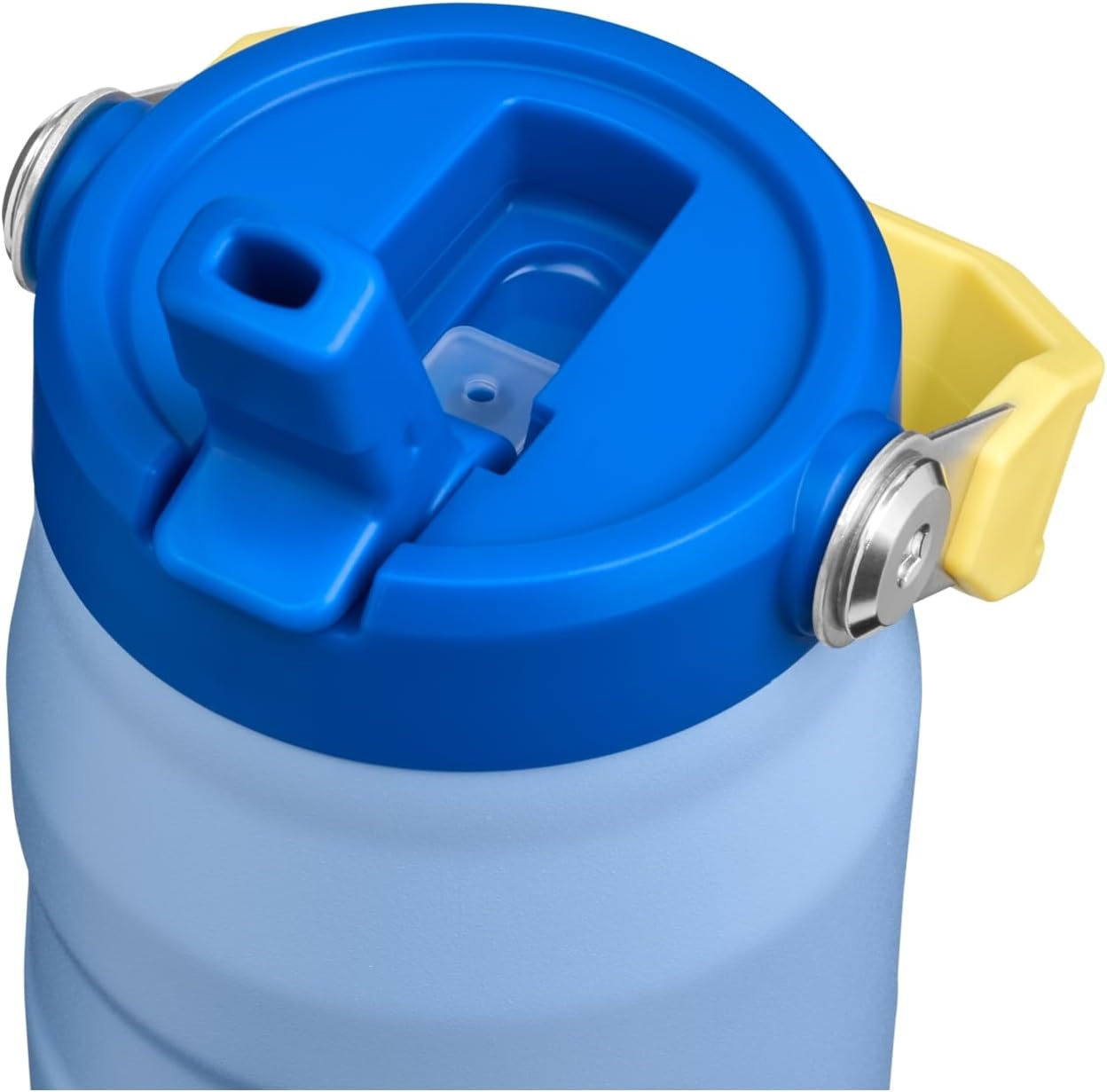 image:imageSTANLEY IceFlow Flip Straw 20 Bottle 24 oz Purple Umbra Easy Carry Handle Twist On Lid and Flip Up Straw Lightweight Water Bottle Insulated Stainless Steel BPAFreeCornflower Admiral Blue