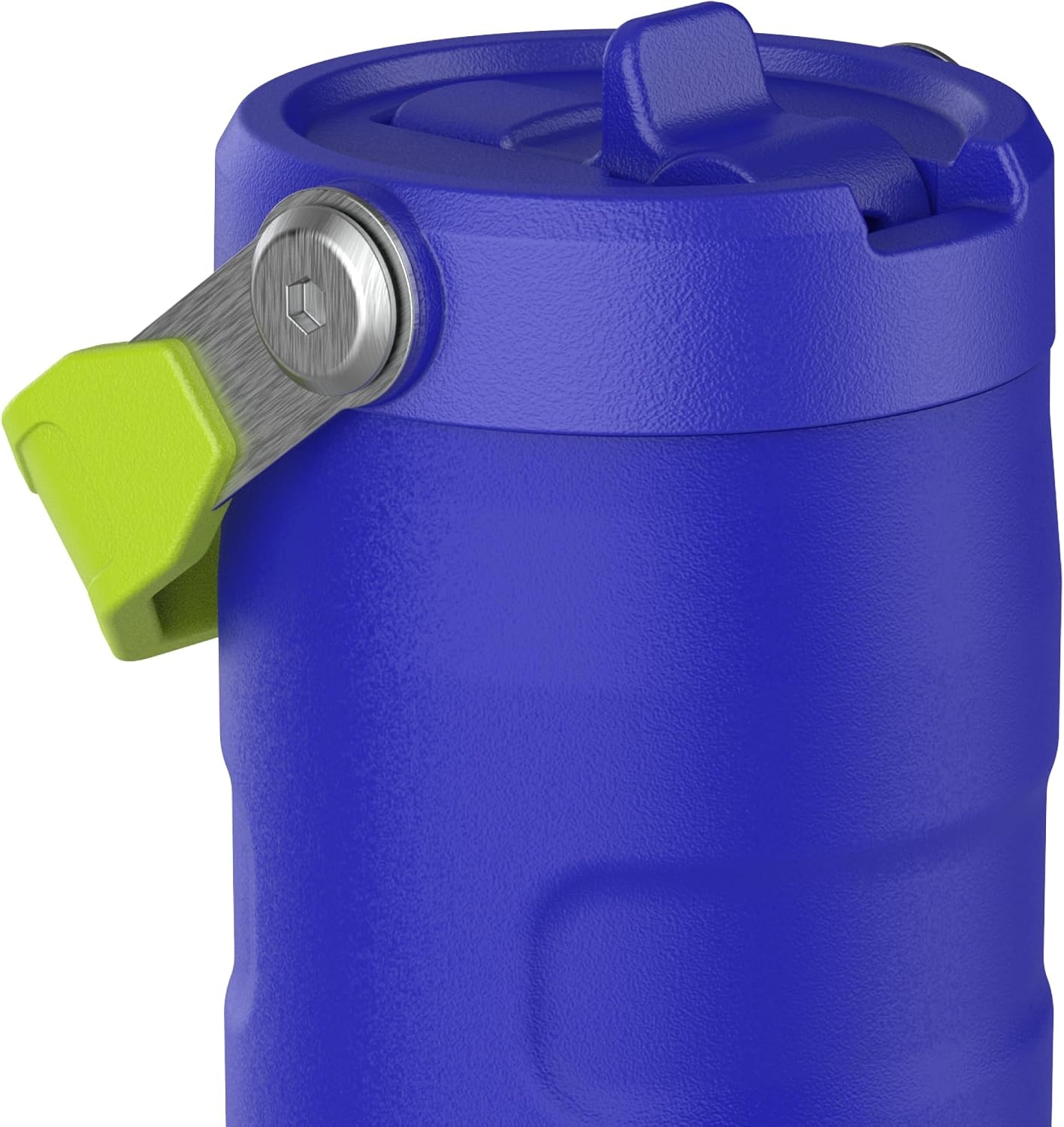 image:imageSTANLEY IceFlow Flip Straw 20 Bottle 24 oz Purple Umbra Easy Carry Handle Twist On Lid and Flip Up Straw Lightweight Water Bottle Insulated Stainless Steel BPAFreeCobalt Chartreuse
