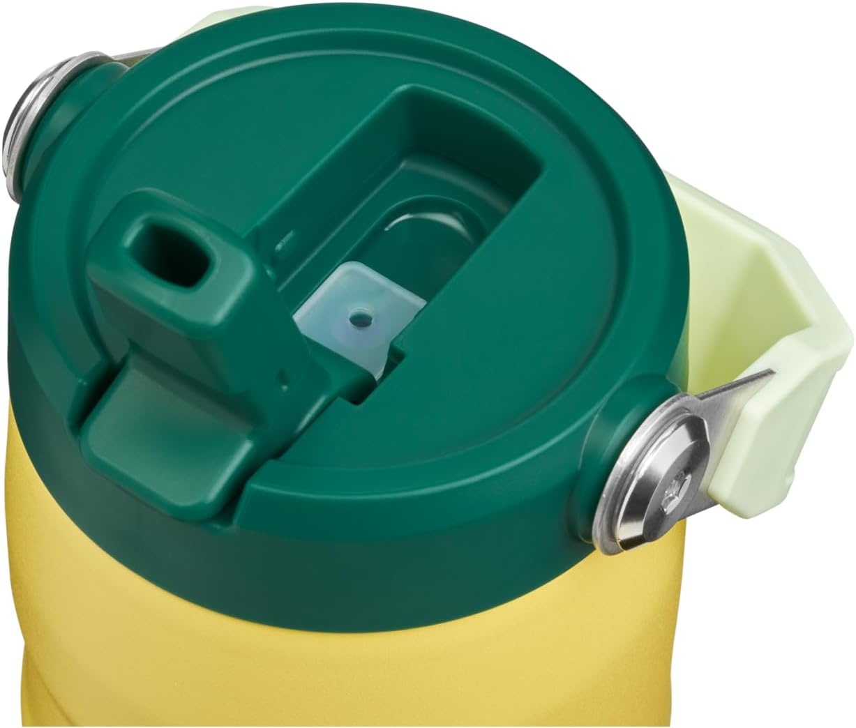 image:imageSTANLEY IceFlow Flip Straw 20 Bottle 24 oz Purple Umbra Easy Carry Handle Twist On Lid and Flip Up Straw Lightweight Water Bottle Insulated Stainless Steel BPAFreeDaffodil Emerald