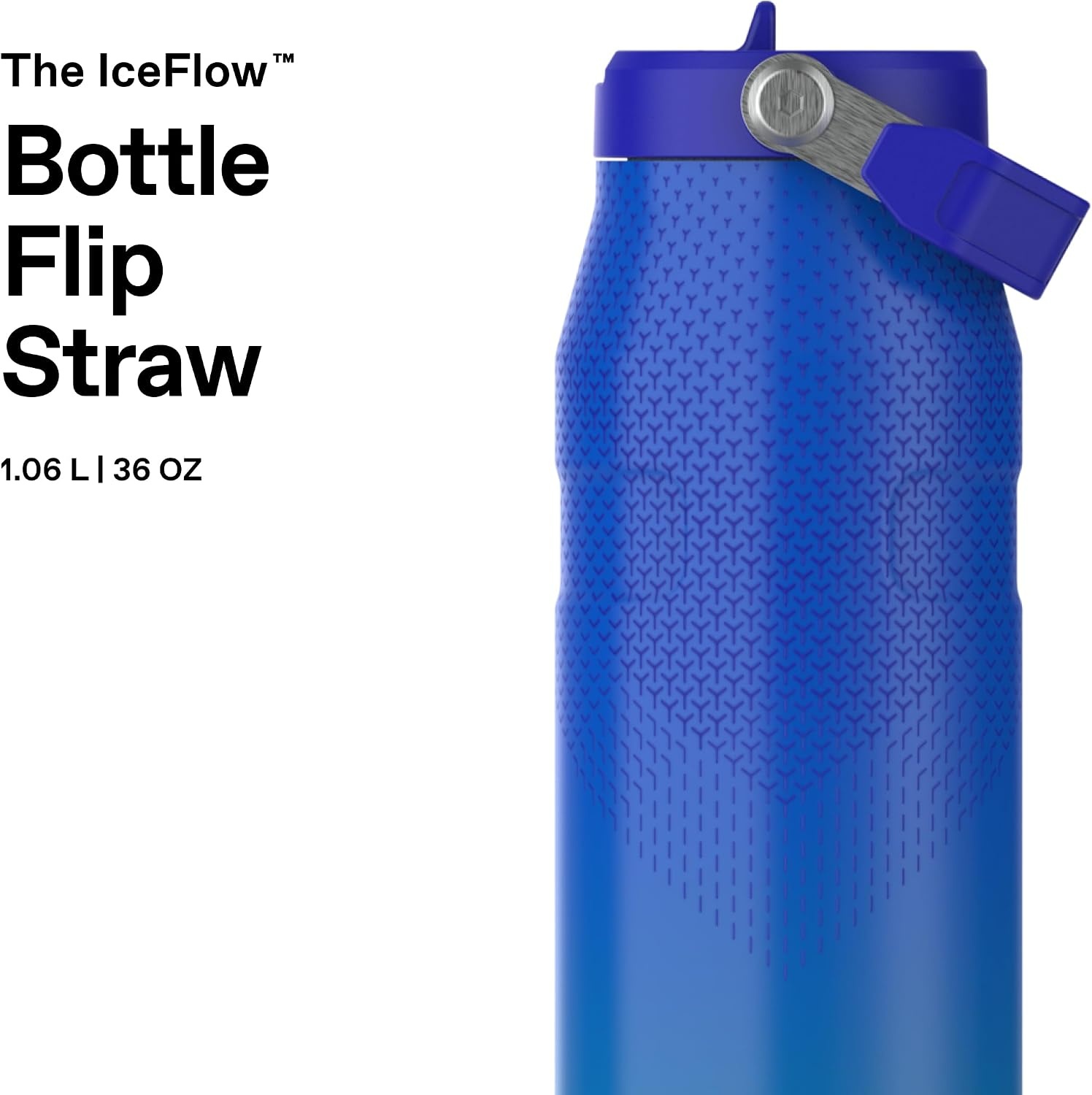 image:imageSTANLEY IceFlow Flip Straw 20 Bottle 24 oz Purple Umbra Easy Carry Handle Twist On Lid and Flip Up Straw Lightweight Water Bottle Insulated Stainless Steel BPAFreePacific Hypergrip