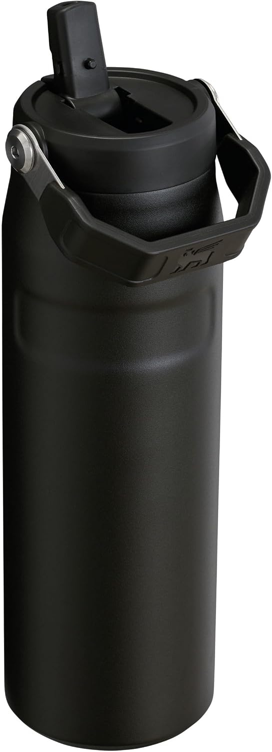 image:imageStanley 1913 Flip Straw Sports Water Bottle 07L Pacific HypergripBlack