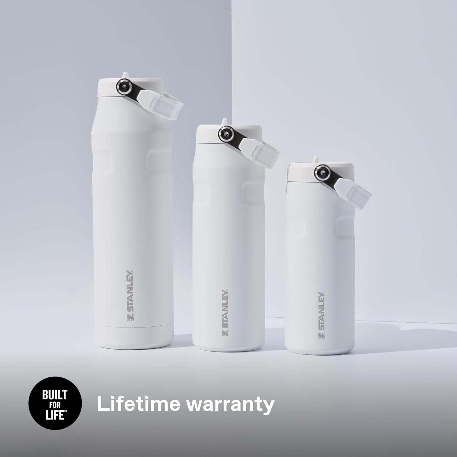 image:imageStanley 1913 Flip Straw Sports Water Bottle 07L Pacific HypergripFrost