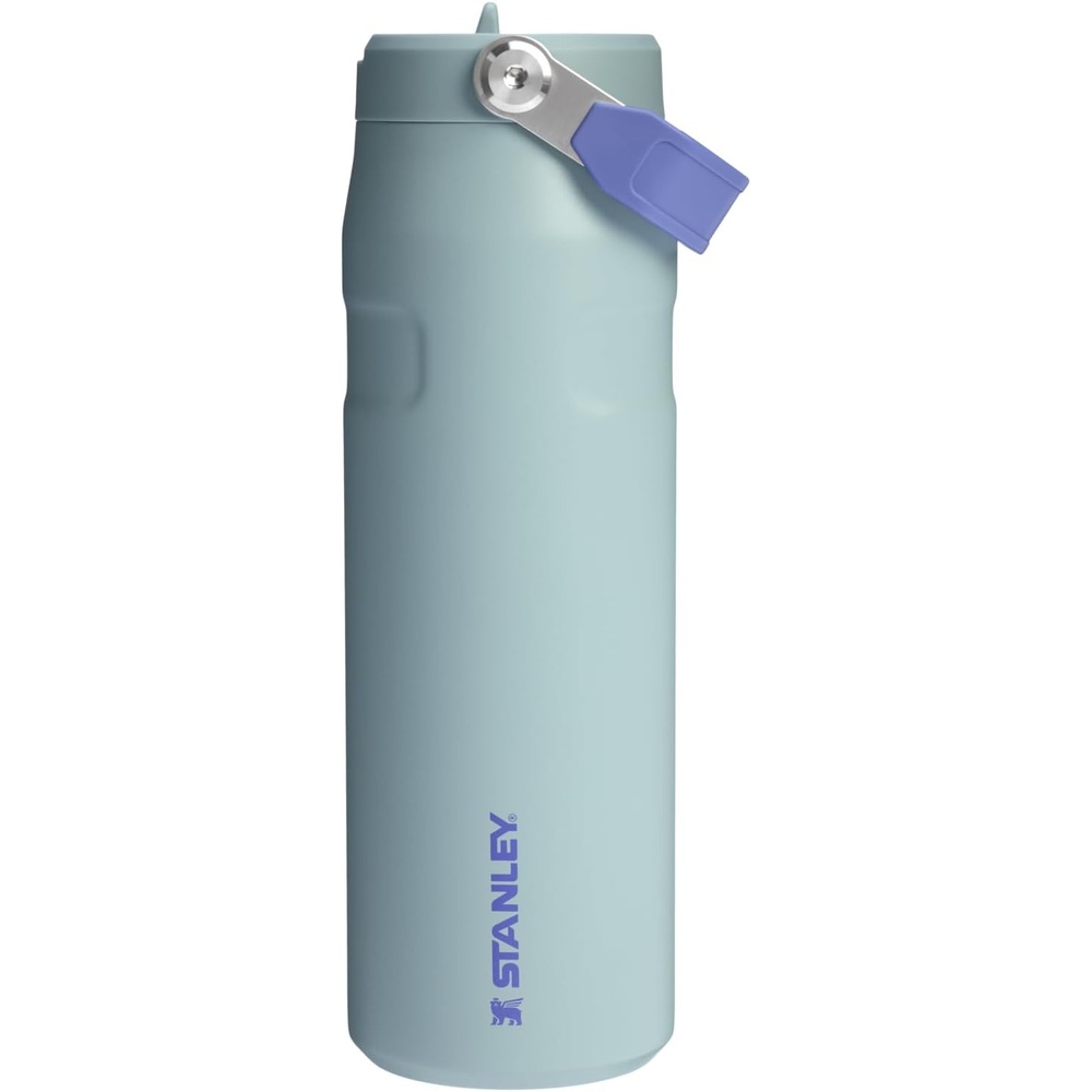image:imageSTANLEY IceFlow Flip Straw 20 Bottle 24 oz Purple Umbra Easy Carry Handle Twist On Lid and Flip Up Straw Lightweight Water Bottle Insulated Stainless Steel BPAFreeExclusive Blue Cactus