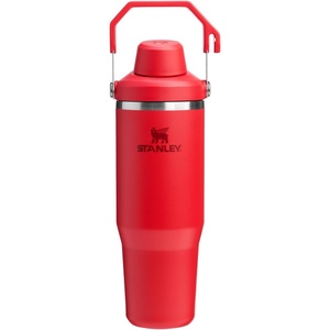 STANLEY IceFlow 2.0 Fast Flow Tumbler, 30 oz, Meadow | Angled Spout Lid | Lightweight and Leakproof for Travel and Sports | Easy Carry Handle | Insulated Stainless Steel | BPA-Free(Chili Red (Pack of 12))