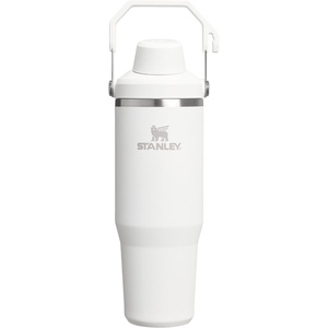 STANLEY IceFlow 2.0 Fast Flow Tumbler, 30 oz, Meadow | Angled Spout Lid | Lightweight and Leakproof for Travel and Sports | Easy Carry Handle | Insulated Stainless Steel | BPA-Free(Frost)