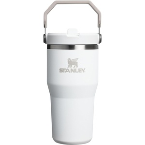 STANLEY IceFlow 2.0 Flip Straw Tumbler, 30 oz, Pacific Hypergrip | Easy Carry Handle | Twist On Lid and Flip Up Straw | Leak Resistant Water Bottle | Insulated Stainless Steel | BPA-Free(Frost)