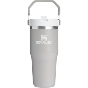 STANLEY IceFlow 2.0 Flip Straw Tumbler, 30 oz, Pacific Hypergrip | Easy Carry Handle | Twist On Lid and Flip Up Straw | Leak Resistant Water Bottle | Insulated Stainless Steel | BPA-Free(Ash 2.0)