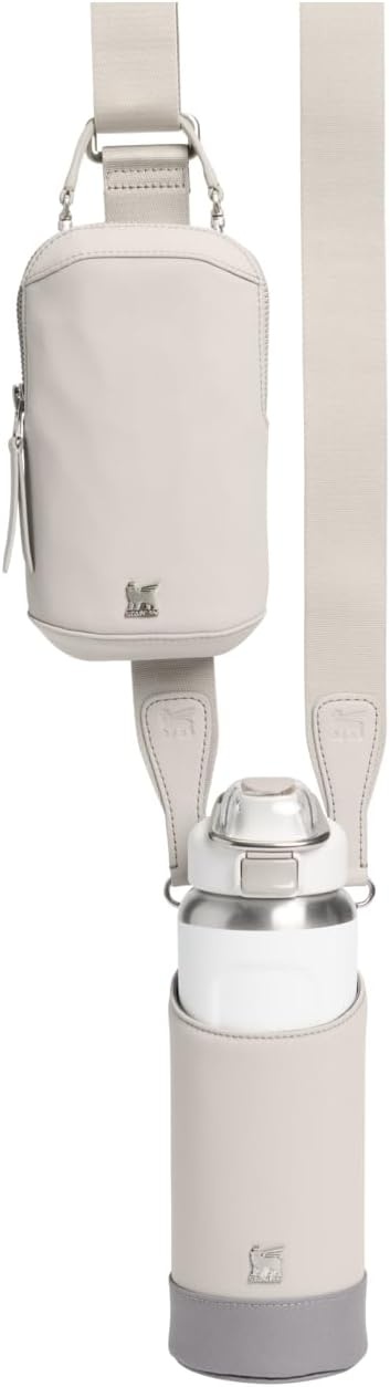 image:imageSTANLEY Standby Tote Bag Toast Laptop Sleeve Water Bottle Pocket Luggage PassThrough Adjustable amp Removable Crossbody Strap Structured amp DurableAsh