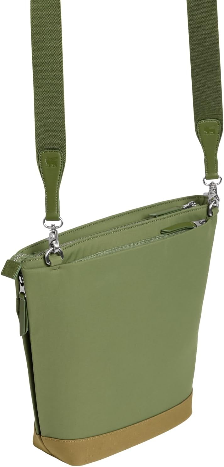 image:imageSTANLEY Standby Tote Bag Toast Laptop Sleeve Water Bottle Pocket Luggage PassThrough Adjustable amp Removable Crossbody Strap Structured amp DurableDried Pine