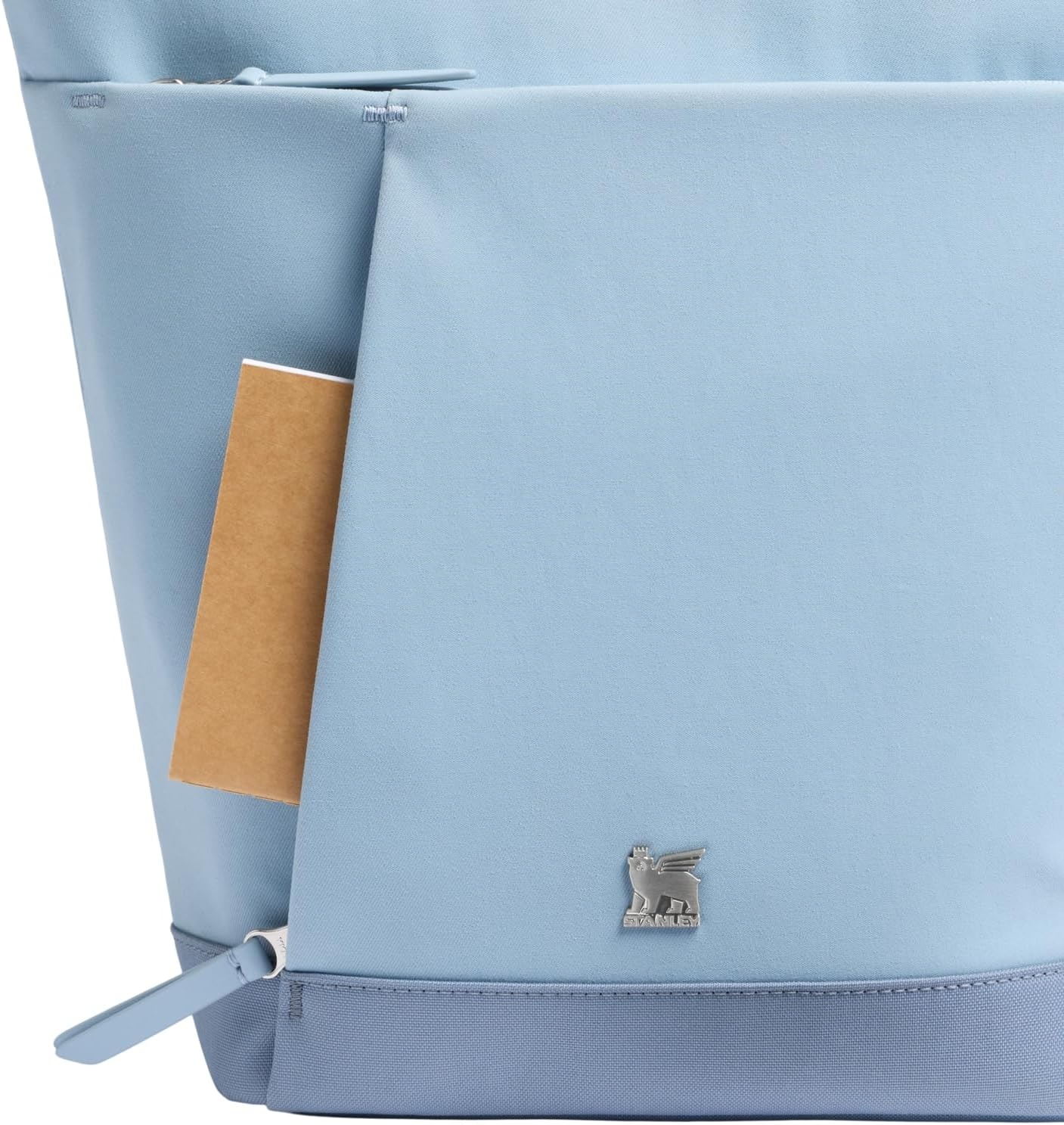 image:imageSTANLEY Standby Tote Bag Toast Laptop Sleeve Water Bottle Pocket Luggage PassThrough Adjustable amp Removable Crossbody Strap Structured amp DurableSlate Blue