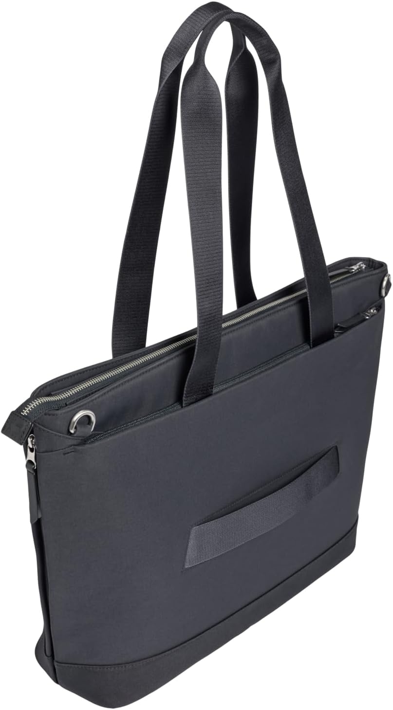 image:imageSTANLEY Standby Tote Bag Toast Laptop Sleeve Water Bottle Pocket Luggage PassThrough Adjustable amp Removable Crossbody Strap Structured amp DurableBlack