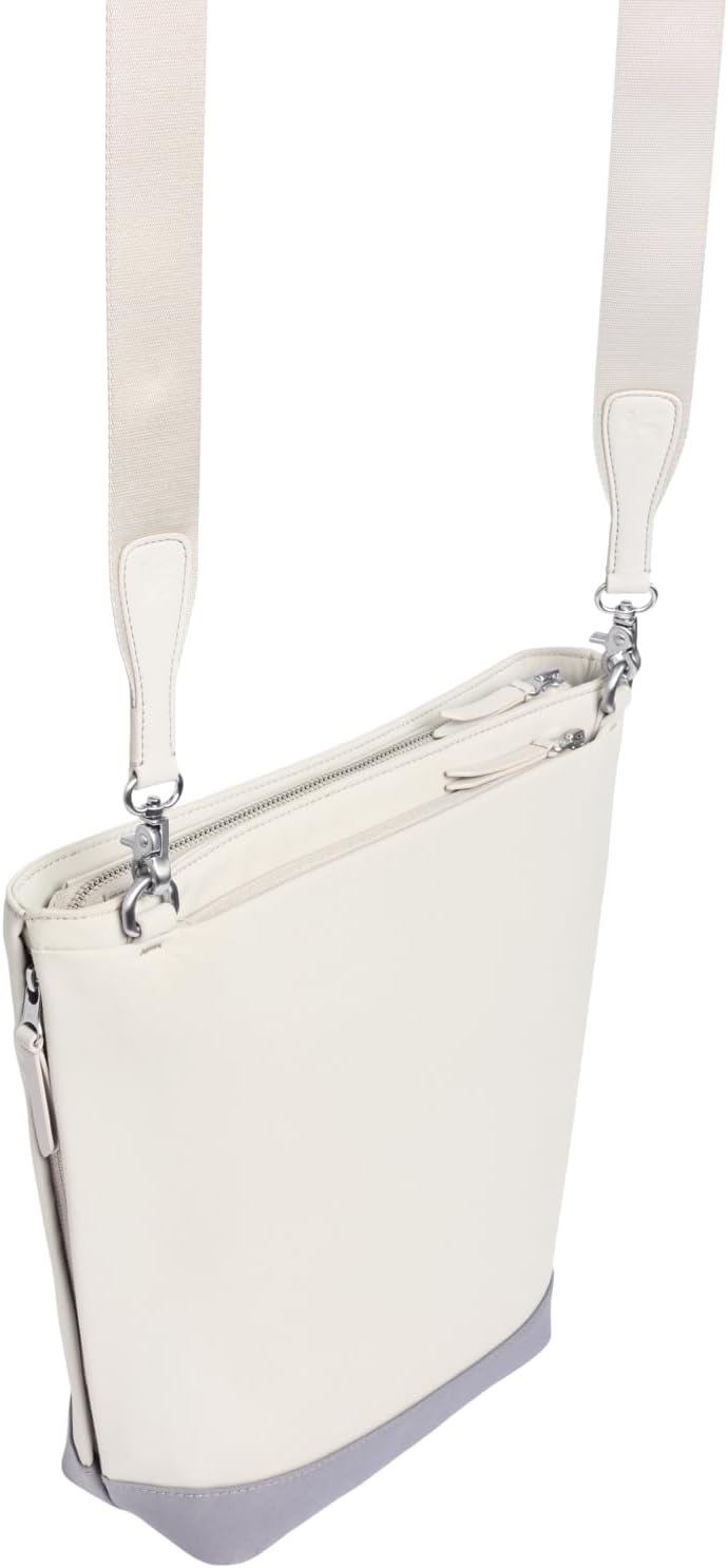 image:imageSTANLEY Standby Tote Bag Toast Laptop Sleeve Water Bottle Pocket Luggage PassThrough Adjustable amp Removable Crossbody Strap Structured amp DurableAsh