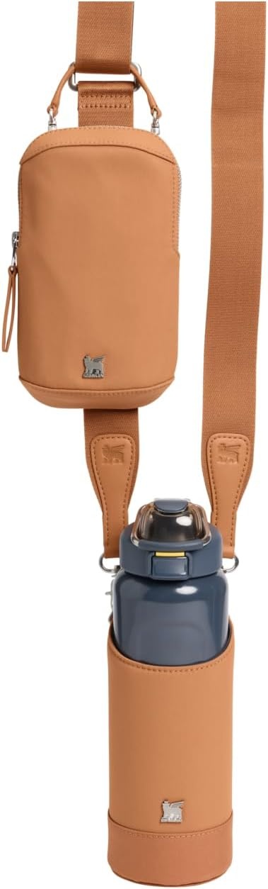 image:imageSTANLEY Standby Tote Bag Toast Laptop Sleeve Water Bottle Pocket Luggage PassThrough Adjustable amp Removable Crossbody Strap Structured amp DurableToast