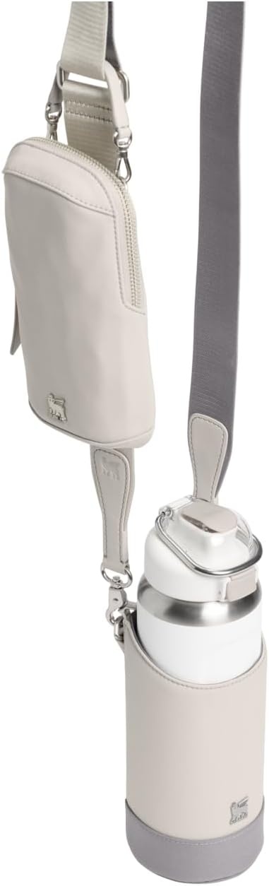 image:imageSTANLEY Standby Tote Bag Toast Laptop Sleeve Water Bottle Pocket Luggage PassThrough Adjustable amp Removable Crossbody Strap Structured amp DurableAsh