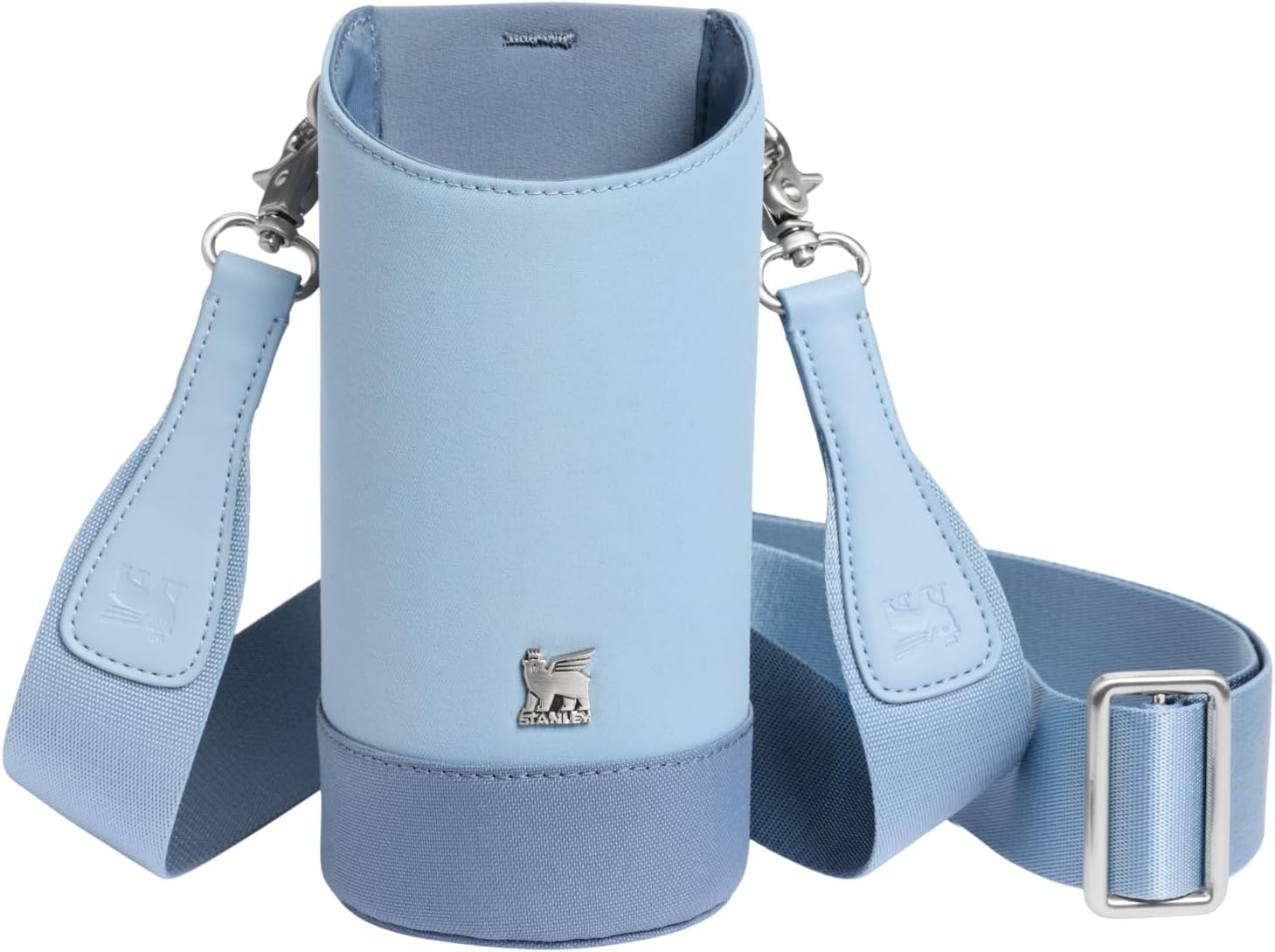 image:imageSTANLEY Standby Tote Bag Toast Laptop Sleeve Water Bottle Pocket Luggage PassThrough Adjustable amp Removable Crossbody Strap Structured amp DurableSlate Blue