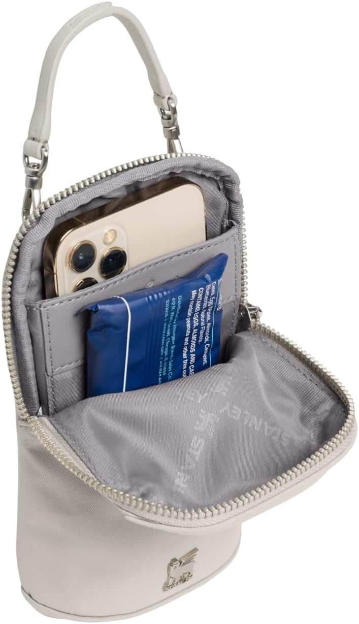 image:imageSTANLEY Standby Tote Bag Toast Laptop Sleeve Water Bottle Pocket Luggage PassThrough Adjustable amp Removable Crossbody Strap Structured amp DurableAsh