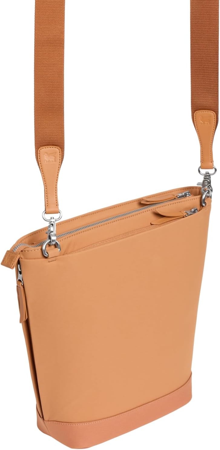 image:imageSTANLEY Standby Tote Bag Toast Laptop Sleeve Water Bottle Pocket Luggage PassThrough Adjustable amp Removable Crossbody Strap Structured amp DurableToast