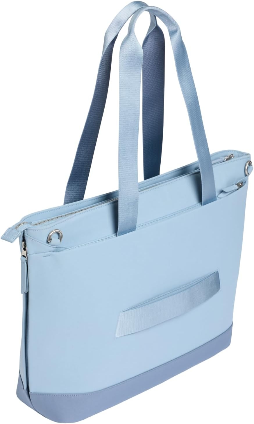 image:imageSTANLEY Standby Tote Bag Toast Laptop Sleeve Water Bottle Pocket Luggage PassThrough Adjustable amp Removable Crossbody Strap Structured amp DurableSlate Blue