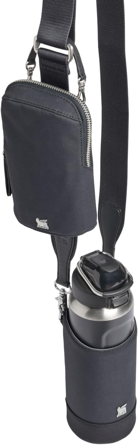image:imageSTANLEY Standby Tote Bag Toast Laptop Sleeve Water Bottle Pocket Luggage PassThrough Adjustable amp Removable Crossbody Strap Structured amp DurableBlack