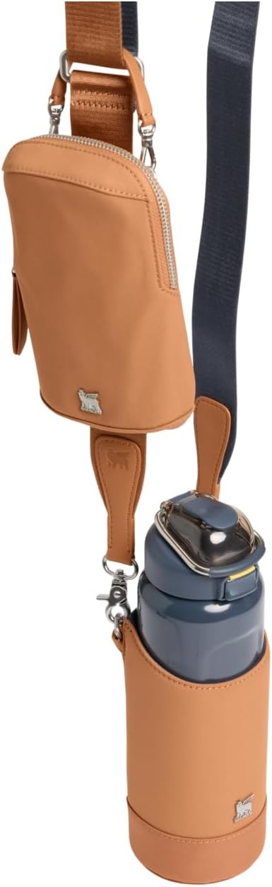 image:imageSTANLEY Standby Tote Bag Toast Laptop Sleeve Water Bottle Pocket Luggage PassThrough Adjustable amp Removable Crossbody Strap Structured amp DurableToast