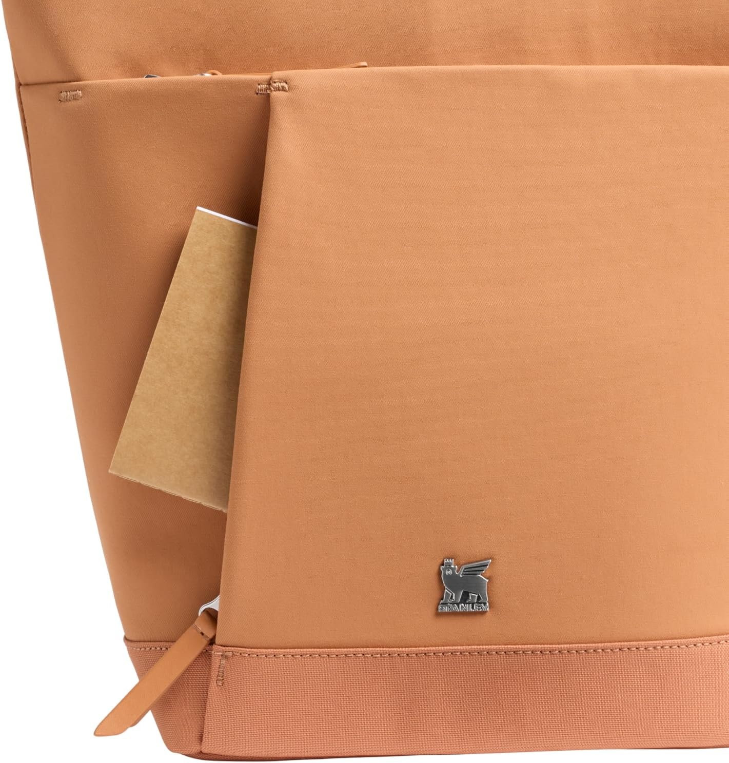 image:imageSTANLEY Standby Tote Bag Toast Laptop Sleeve Water Bottle Pocket Luggage PassThrough Adjustable amp Removable Crossbody Strap Structured amp DurableToast