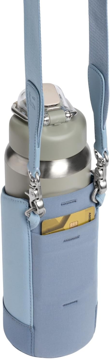 image:imageSTANLEY Standby Tote Bag Toast Laptop Sleeve Water Bottle Pocket Luggage PassThrough Adjustable amp Removable Crossbody Strap Structured amp DurableSlate Blue
