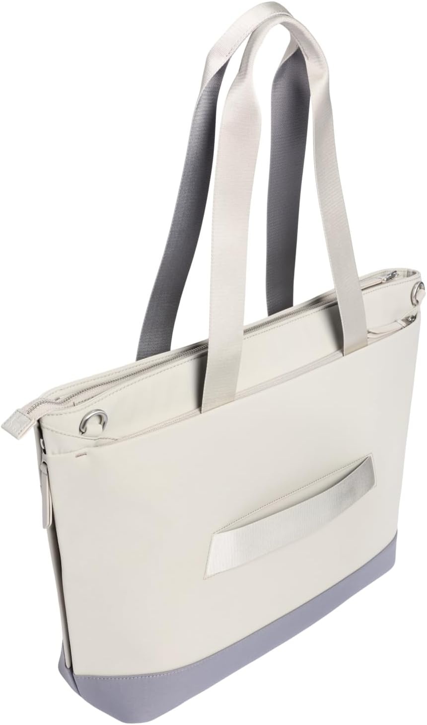image:imageSTANLEY Standby Tote Bag Toast Laptop Sleeve Water Bottle Pocket Luggage PassThrough Adjustable amp Removable Crossbody Strap Structured amp DurableAsh
