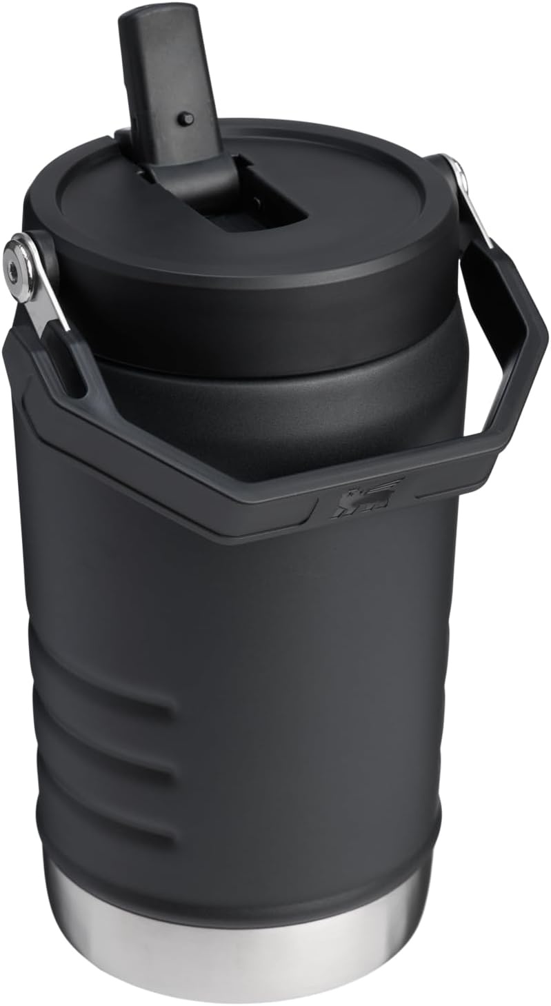 image:imageSTANLEY IceFlow Flip Straw 20 Jug 64 oz Pacific HypergripBlack 20