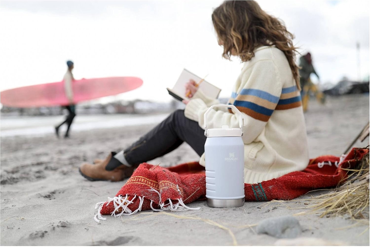 image:imageSTANLEY IceFlow Flip Straw 20 Jug 64 oz Pacific HypergripCloud