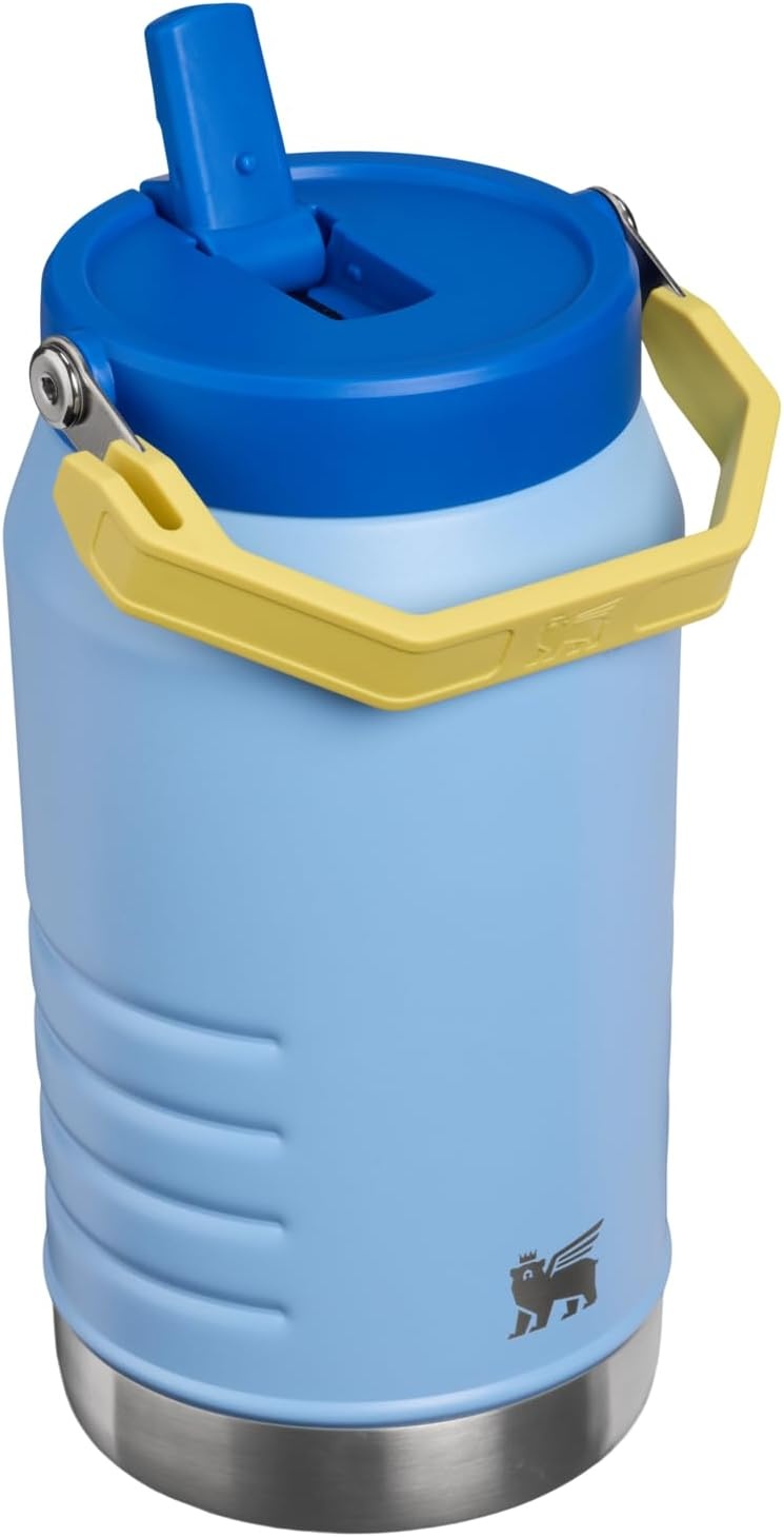 image:imageSTANLEY IceFlow Flip Straw 20 Jug 64 oz Pacific HypergripCornflower Admiral Blue