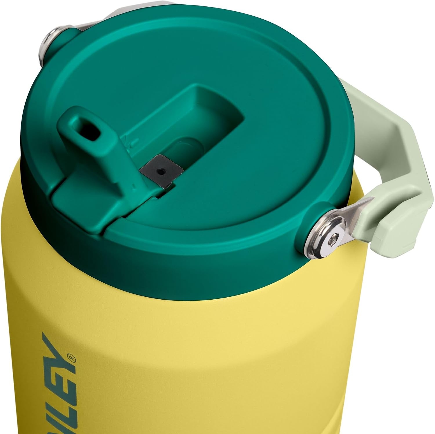 image:imageSTANLEY IceFlow Flip Straw 20 Jug 64 oz Pacific HypergripDaffodil Emerald